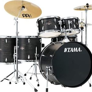 Tama Imperialstar Complete Drum Set – 6-Piece – Black Oak Wrap